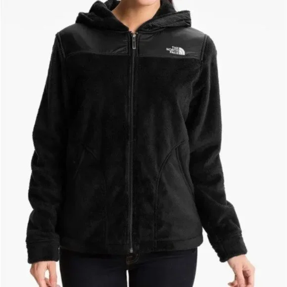 The North Face Oso Hooded Silken Fleece Full Zip Jacket Black S - Picture 16 of 16